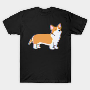 Glitch Corgi T-Shirt